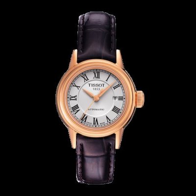 Tissot 天梭卡森系列皮帶機械女腕錶 T0852073601300
