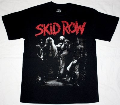 80T恤 全新進口  /  SKID ROW BAND size S