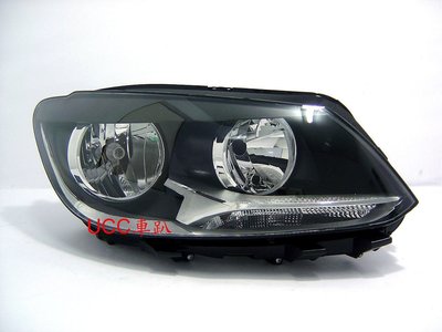 【UCC車趴】VW 福斯 TOURAN 11 12-13 15 原廠型 複式款 黑框大燈 (TYC製) 一組7000