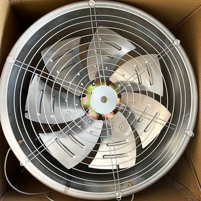 大風量強力圓筒工業排風扇 大功率壁式軸流通風機商用@陽光店