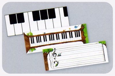 【599免運費】福樂音樂創意板【雙板組】塑膠材質環保油墨　寬裕工作室 FLB350