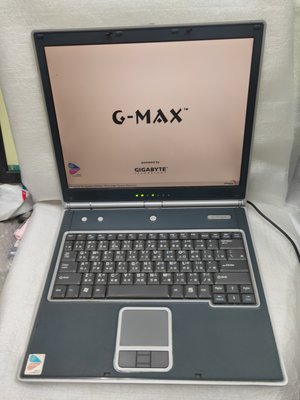 技嘉G-MAX NB1401 14.1吋筆電 Win XP 全球第一台以中文命名 "現貨
