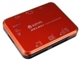 KINYO KCR-355 USB 2.0 多合一晶片讀卡機
