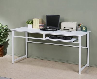 F~160X60公分單鍵盤架加長實用電腦桌/工作桌/書桌//辦公桌/會議桌/洽談桌(三色可選)