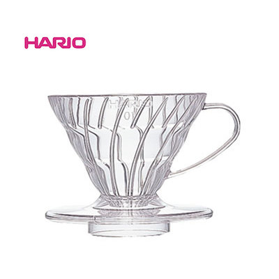 ~✬啡苑雅號✬~日本HARIO V60 01樹脂錐型濾杯1-2杯 VD-01T 螺旋濾杯透明 手沖濾杯 咖啡壺 咖啡濾器