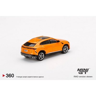 SUMEA [匠心] MINIGT 1:64 蘭博基尼 Lamborghini Urus 橘合金汽車模型