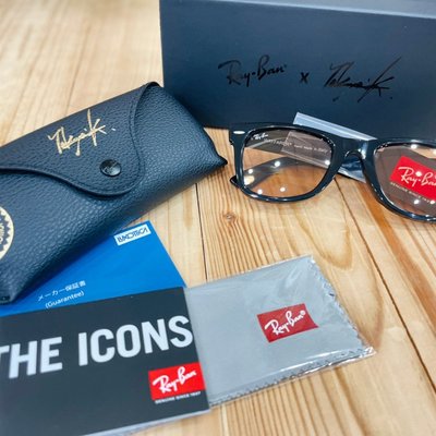 現貨日本限量RAY-BAN x TAKUYA KIMURA Wayfarer 木村拓哉雷朋太陽眼鏡