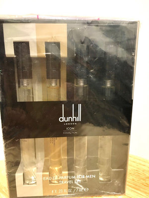 *人人美*DUNHILL ICON經典+金格+菁英+極速淡香精EDP 7ML*4有噴頭 禮盒2023.12到期