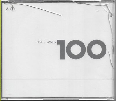 【全新未拆，殼裂】Best Classics 100：古典百分百《6CD，歐版》