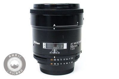 【台南橙市競標】Nikon Micro-Nikkor 55mm f2.8 二手鏡頭 微距鏡 手動對焦 發霉 #84686