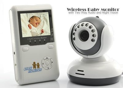 全新 VOX 紅外夜視 無線影音監視器 2.4GHZ嬰兒監視器 無線監看器老人傭人看護監看 紅外夜視對講