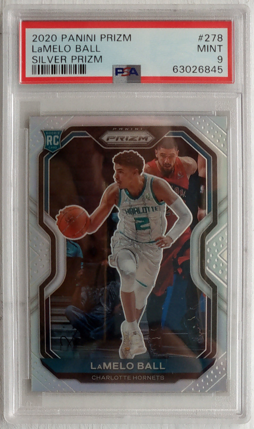 2020-21 Panini Prizm Prizms Silver #278 LaMelo Ball PSA9 | Yahoo