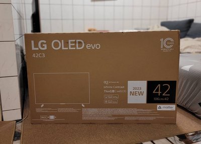 (全新品)LG OLED42C3PSA OLED evo C3極緻系列 42吋 4K AI物聯網智慧電視*(H0818)