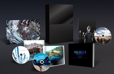 毛毛小舖--PS4 太空戰士15 FINAL FANTASY XV OST原聲帶 CD+2BD 藍光初回生產限定盤