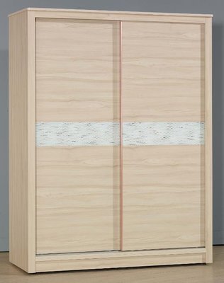 【生活家傢俱】HT-299-3：5尺推門衣櫃【台中家具】衣櫥 衣架 抽屜 低甲醛木心板 台灣製造