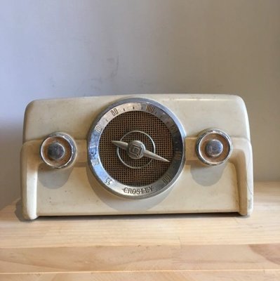美國帶回的古董真空管收音機(民宿 咖啡廳 藝術品 收藏品 佈置）