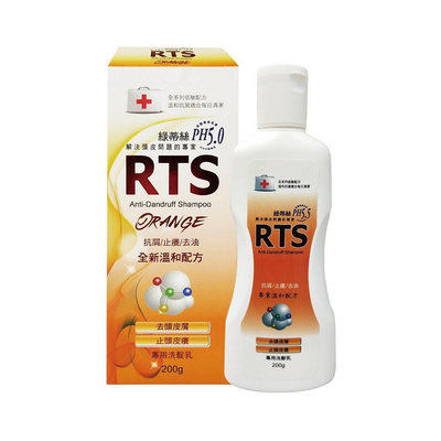 RTS綠蒂絲 去頭皮屑洗髮乳(溫和配方) 200g/罐