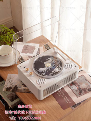 卡帶機復古cd播放機音箱一體專輯唱片播放器cd光碟機支持WAV格式