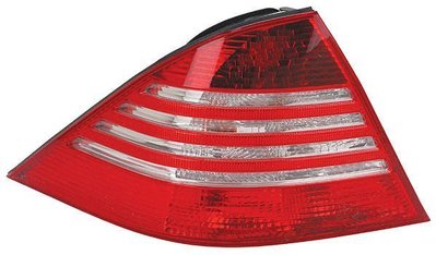 》傑暘國際車身部品《 全新賓士W220 S320 S350紅白4線晶鑽LED尾燈一邊1500元台灣製品