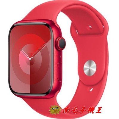←南屯手機王→Apple Watch Series 9 鋁金屬錶殼+運動型錶帶 GPS 41MM 紅色 【直購價】