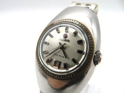 【一元起標】【精品廉售/手錶】瑞士名錶Rado雷達錶Kalaya自動上鍊機械女腕錶*古董靓款*#732*防水*佳品