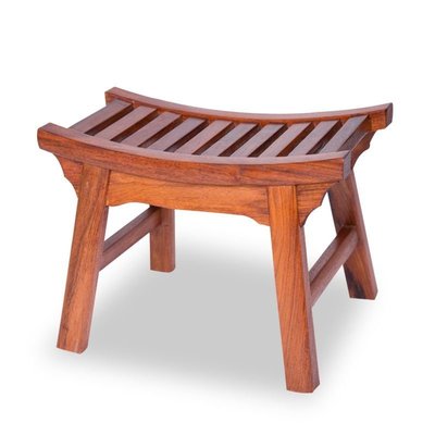 熱銷 鼎恒紅木家具非洲花梨木(學名:刺猬紫檀)根雕實木凳子板凳換鞋凳簡約