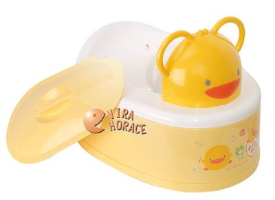 *玟玟*黃色小鴨 GT-83186 兩段式功能造型幼兒便器 ~ 讓寶寶快樂學習上廁所