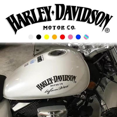 Harley-Davidson 字母車貼 Haley 883 反光裝飾貼花 機車配件貼紙