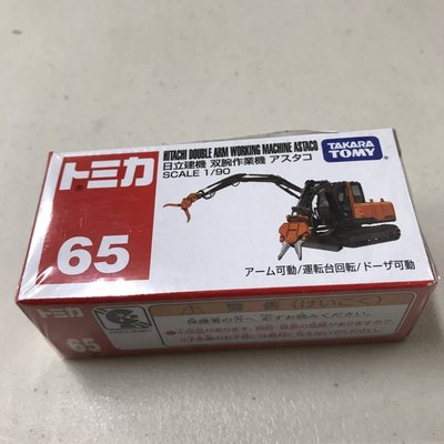 【美】TAKARA TOMY TOMICA TM 小汽車 Metacolle 65 日立建機雙腕重機 333654