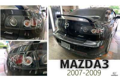JY MOTOR 車身套件 - MAZDA3 馬3 07 08 09 年1.6 原廠型 黑底 紅白 尾燈 外側