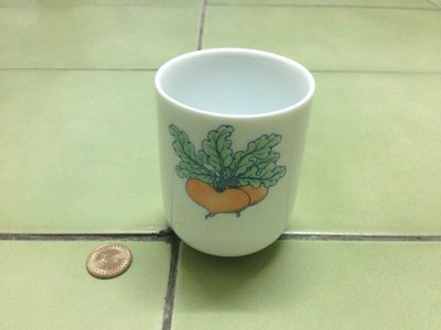 [二手良品] 月陶窯 胡蘿蔔 杯子 茶杯 中式 回乾杯