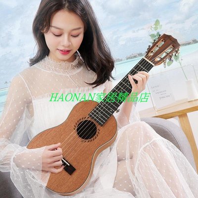 【熱賣精選】免運 名森(Minsine)28寸吉他里里初學者小吉他古典旅行吉他麗麗