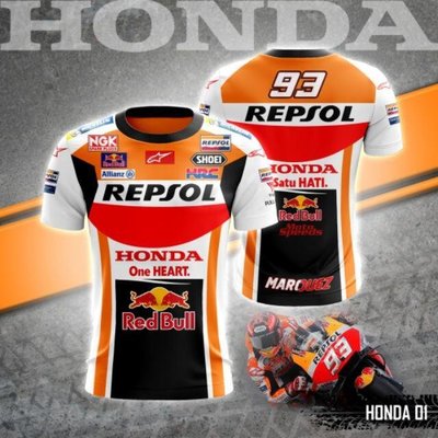男士 T 恤 MotoGP Honda Repsol