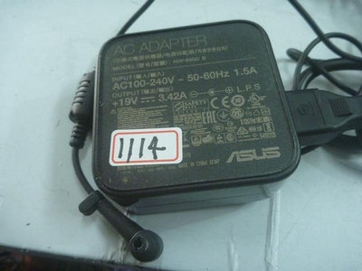1114   ASUS筆電變壓器  百元起標