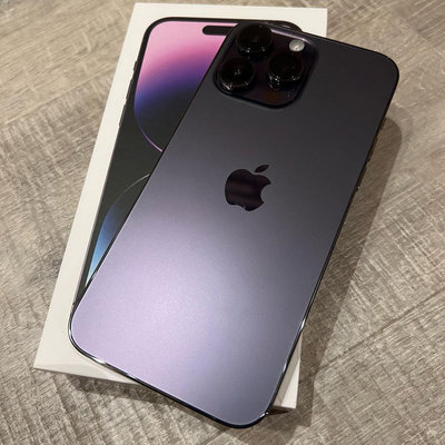 Apple iPhone 14 Pro Max 6.7吋 紫色 128GB  iphone  14 promax 128G 深紫色 保固中