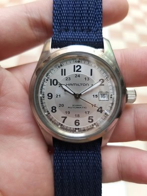 瑞士原裝漢米爾頓 漢彌爾頓 漢米頓Hamilton男用機械錶錶 eta2824機芯