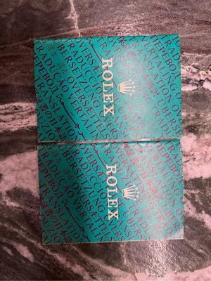 勞力士 ROLEX 維修手冊 蠔式 1984 1986全原裝說明書 手冊 冊子