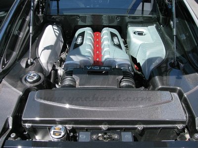 適用于Audi奧迪 R8 V8 V10兩門干碳纖維引擎發動機機艙內飾改裝件--請詢價