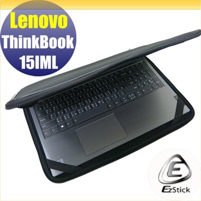 【Ezstick】Lenovo ThinkBook 15 IML 三合一超值防震包組 筆電包 組 (15W-S)