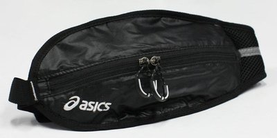 鞋大王asics EBT150-9090 黑色 子母袋設計側背小包