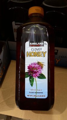 【日日小舖外送代購】好市多 Kirkland 100％純蜂蜜 每瓶2.26公斤(約五磅) 阿根廷產 不含人工香料及糖精