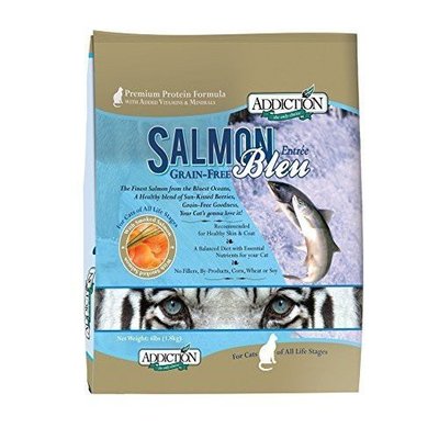 紐西蘭 ADDICTION 自然癮食 ADD 無穀貓糧 [藍鮭魚] 1.8kg