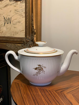 皇家哥本哈根Royal Copenhagen中古瓷器茶壺