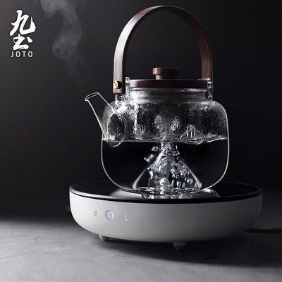 極致優品 九土小坐知爐家用茶壺電陶爐燒水泡茶鐵壺煮茶器具小型泡茶爐 CJ2956
