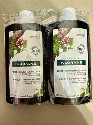 ［即期］KLORANE 蔻蘿蘭 養髮洗髮精400ml （效期2024/11）