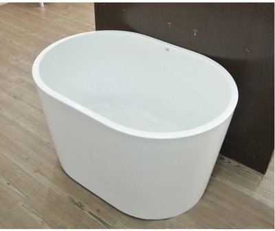 《E&J網》XYK109S 壓克力一體成型 獨立式浴缸 (100x70cm) 造型落地浴缸