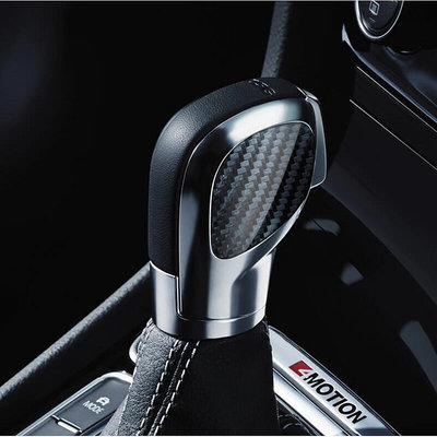 M 福斯 VW Tiguan 2012-2020年 真碳纖維 卡夢 排檔桿貼片 排檔貼 排擋頭 裝飾貼 壹對