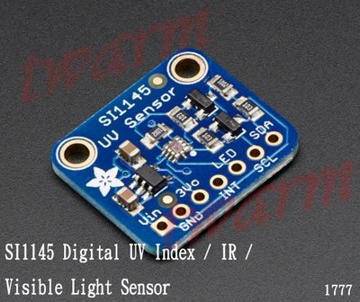 《德源科技》r) SI1145 Digital UV Index / IR / Visible Light Sensor