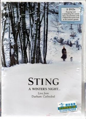 *【正價品】STING 史汀 // 冬夜傳說 ~  歐版DVD、雙片裝