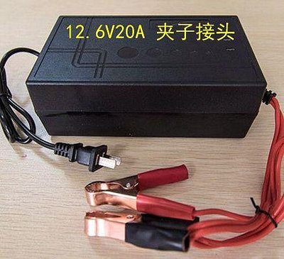 電池充電器12.6V14.6V4A5A6A8A10A20A四串磷酸鐵鋰電池充電器三串鋰電充電器